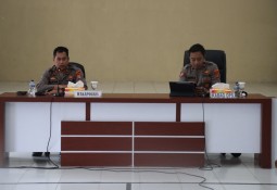 Polres Lampung Timur Gelar Lat Pra Ops Bina Kusuma 2022