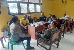 Polres Lampung Timur Melaksanakan Sosialisasi Cooling System Menjelang Tahapan Kampanye Pemilu 2024 ke Masyarakat
