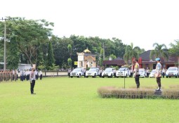 Apel Gelar Pasukan Ops Zebra 2022, Polres Lampung Timur Akan Berikan Tindakan Yang Simpatik