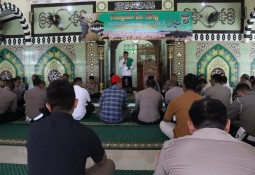 Polres Lampung Timur Gelar Peringatan Isra Mi’raj Nabi Muhammad Saw 1444 H