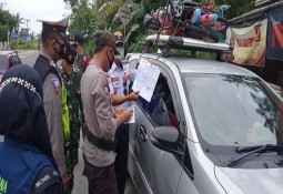 Puluhan Kendaraan Diputar Balikkan Di Lampung Timur