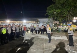 *Polsek Purbolinggo  Polres Lampung Timur Melaksanakan Monitoring dan Pengamanan Tahapan Kampanye Pemilu 2024 *