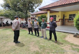 *Polsek Raman Utara Polres Lampung Timur Melaksanakan Pengamanan Tahapan Kampanye Pemilu 2024 *