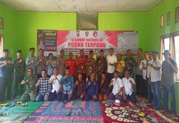 Polres Lampung Timur Kembali Aktifkan Kampung Tangguh Bebas dari Narkoba di Jabung