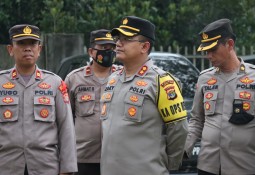 Jaga Situasi Aman Di Lamtim, 87 Personil Gabungan Melaksanakan Patroli Skala Besar