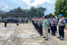 *Polres Lampung Timur Melaksanakan Pengamanan Tahapan Kampanye Pemilu 2024 *