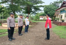 *Kapolres Lampung Timur Berikan Pengamanan Tahapan Kampanye Pemilu 2024*   