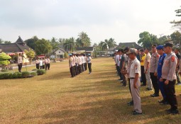 Tahap Pemeriksaan Kesehatan Paslon Bupati dan Wakil Bupati, Polres Lamtim Siagakan 169 Personel