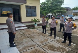 *Polsek Metro Kibang Polres Lampung Timur Melaksanakan Monitoring dan Pengamanan Tahapan Kampanye Pemilu 2024 *