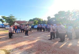 *Polres Lampung Timur Melaksanakan Pengamanan Tahapan Kampanye Pemilu 2024 *