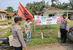 *Polsek Bumi Agung Polres Lampung Timur Melaksanakan Monitoring dan Pengamanan Tahapan Kampanye Pemilu 2024 *