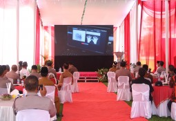 Polres Lampung Timur Launching Gedung Pelayanan Publik Satu Atap Dan Aplikasi Badak Berjaya