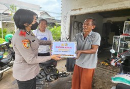 Datangi Lampung Timur, Serdik Heti Patmawati Serdik Sespimen 62 Bantu Masyarakat