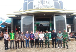 Polres Lampung Timur dan Kodim 0429/Lamtim Gelar Patroli Skala Besar Pengamanan Natal 2024