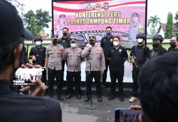 Tindak tegas Begal, Polres Lampung Timur Bentuk Tim Khusus Anti Begal 
