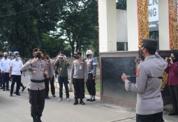 Kunjungan Kerja Kapolda Lampung Ke Polres Lampung Timur 