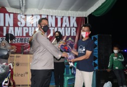 Gebyar Vaksinasi Covid-19 Polres Lampung Timur Berhadiah di penghujung tahun 2021