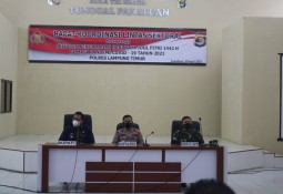 Polres Lampung Timur Gelar Rapat Lintas Sektoral
