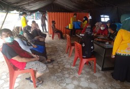 Polres Lampung Timur dan Pemda Buka Lapak Vaksin 