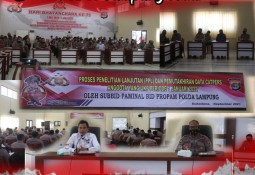 Puluhan Personel Polres Lampung Timur di Lakukan PPL dan Pemuktahiran Data Catpers oleh Bid Propam Polda Lampung
