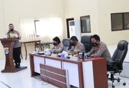 Gelar Operasional dan Anev Rutin Polres Lampung Timur