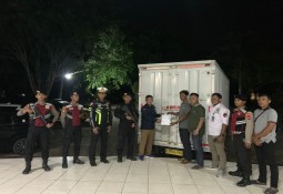 Satgas OMPK Polres Lampung Timur, Laksanakan Pengamanan dan Pengawalan Surat Suara Pilkada