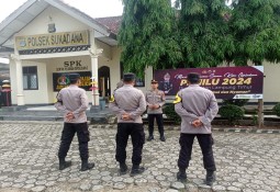 *Polres Lampung Timur Melaksanakan Pengamanan Tahapan Kampanye Pemilu 2024 *