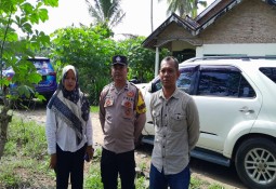 *Polsek Way Jepara  Polres Lampung Timur Melaksanakan Monitoring dan Pengamanan Tahapan Kampanye Pemilu 2024 *