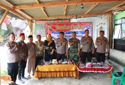 Kunjungi Desa Kali Pasir, Kapolres Lamtim Dengarkan Aspirasi Masyarakat