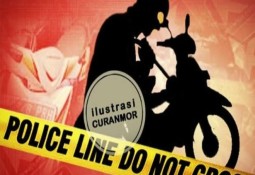 Lupa Cabut Kunci, Motor Raib Disikat Pencuri