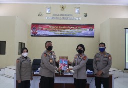 Tim STIK/PTIK Gelar Penelitian di Polres Lampung Timur
