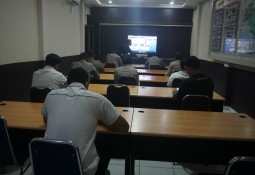 Polres Lampung Timur mengikuti Lat Pra Ops Ketupat Krakatau 2021 Secara Virtual 