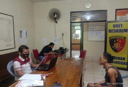 Polisi Robohkan Upaya Kabur Tersangka Curanmor Di Labuhan Maringgai. 