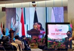 Waka Polres Lampung Timur menghadiri kegiatan Conference International Assocition of Women Police (IAWP) 58th di Labuan Bajo