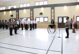 Kapolres Lampung Timur Pimpin Sertijab Kapolsek Batanghari Nuban