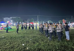 *Polres Lampung Timur Melaksanakan Pengamanan Tahapan Kampanye Pemilu 2024 *