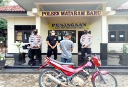 Polsek Pekalongan Menerima Penyerahan diri Tersangka Pelaku Pembobol Rumah.