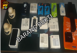 Polsek Purbolinggo Bekuk Pelaku Pembobol Toko Handphone 