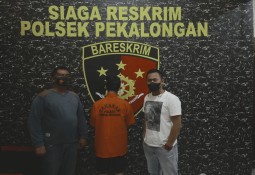 Curi Handphone seorang pelajar di amankan Polsek Pekalongan