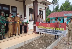 Kampung Tangguh Desa Jaya Asri Diresmikan