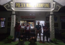 Polres Lampung Timur Amankan 2 warga kecamatan Marga Sekampung
