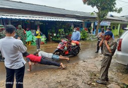 Polsek Sekampung Udik Gencar Ops Yustisi Pendisiplinan Protokol Kesehatan 