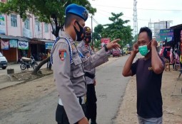 Polsek Sekampung Polres Lampung Timur Melaksanakan Ops Yustisi