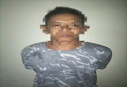 Patroli C3, Polsek Purbolinggo Amankan Seorang Pria Yang Membawa Senjata Tajam 